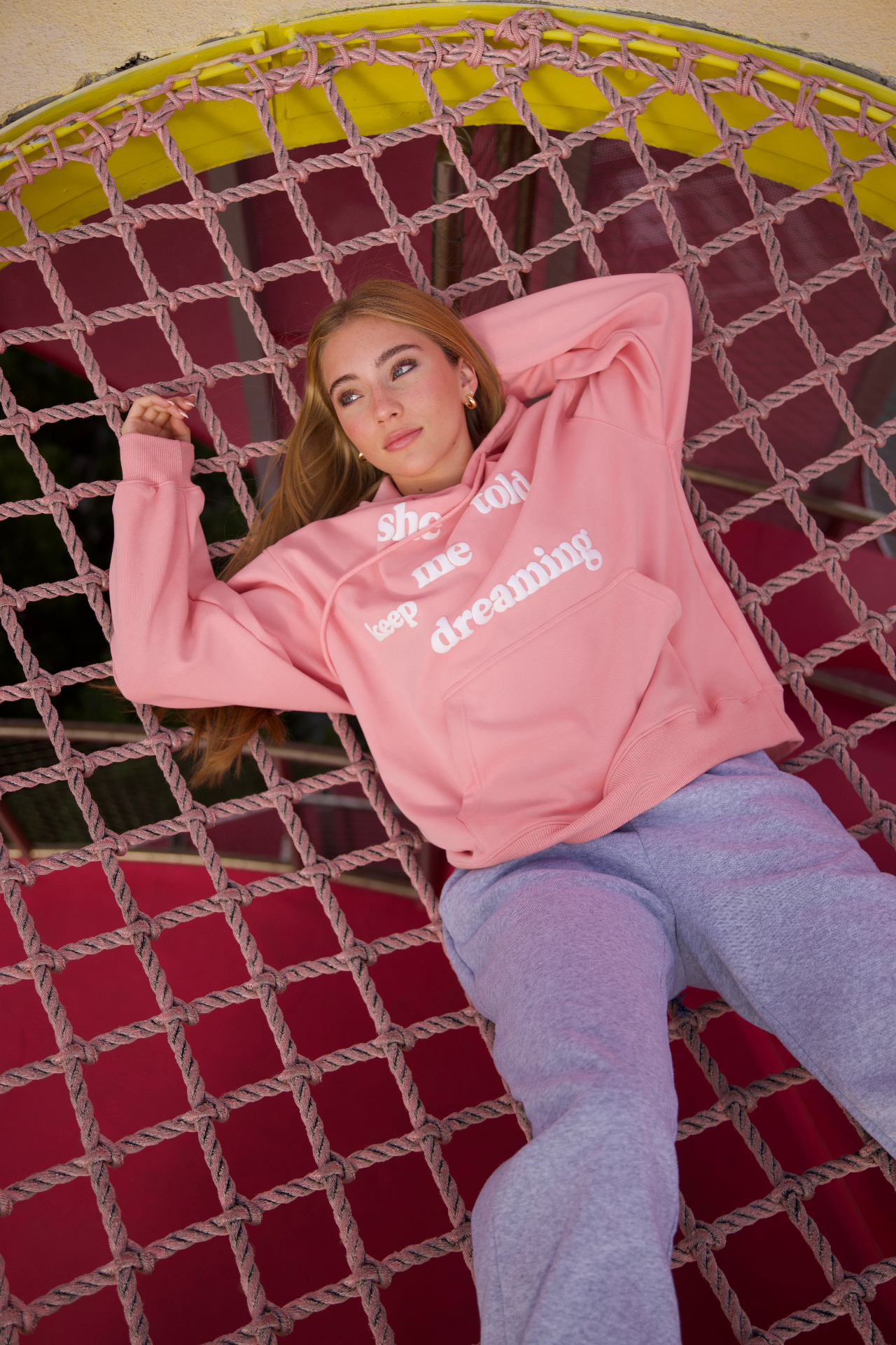 Walking at golden hour