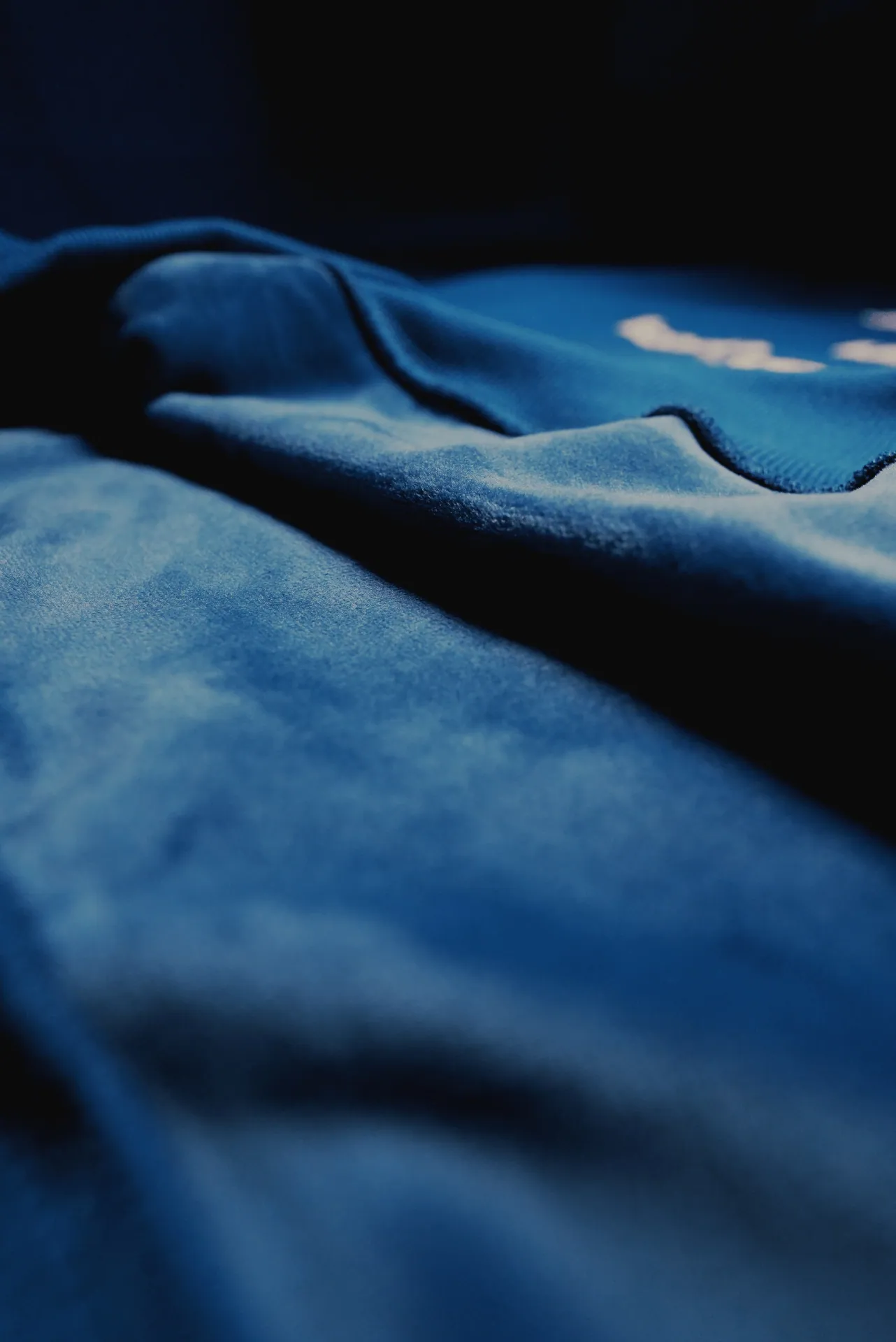 Close-up of premium fleece fabric