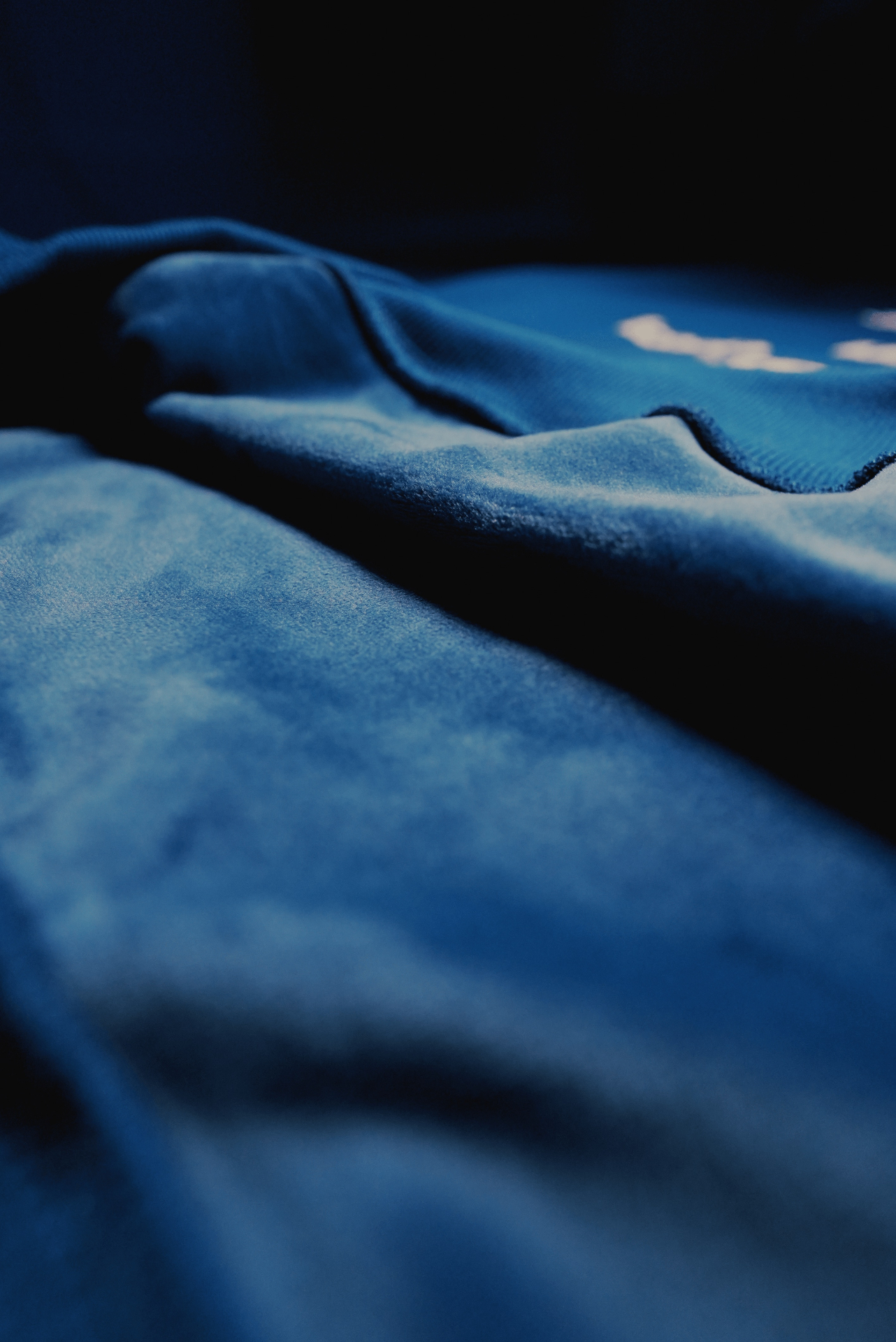 Close-up of premium fleece fabric